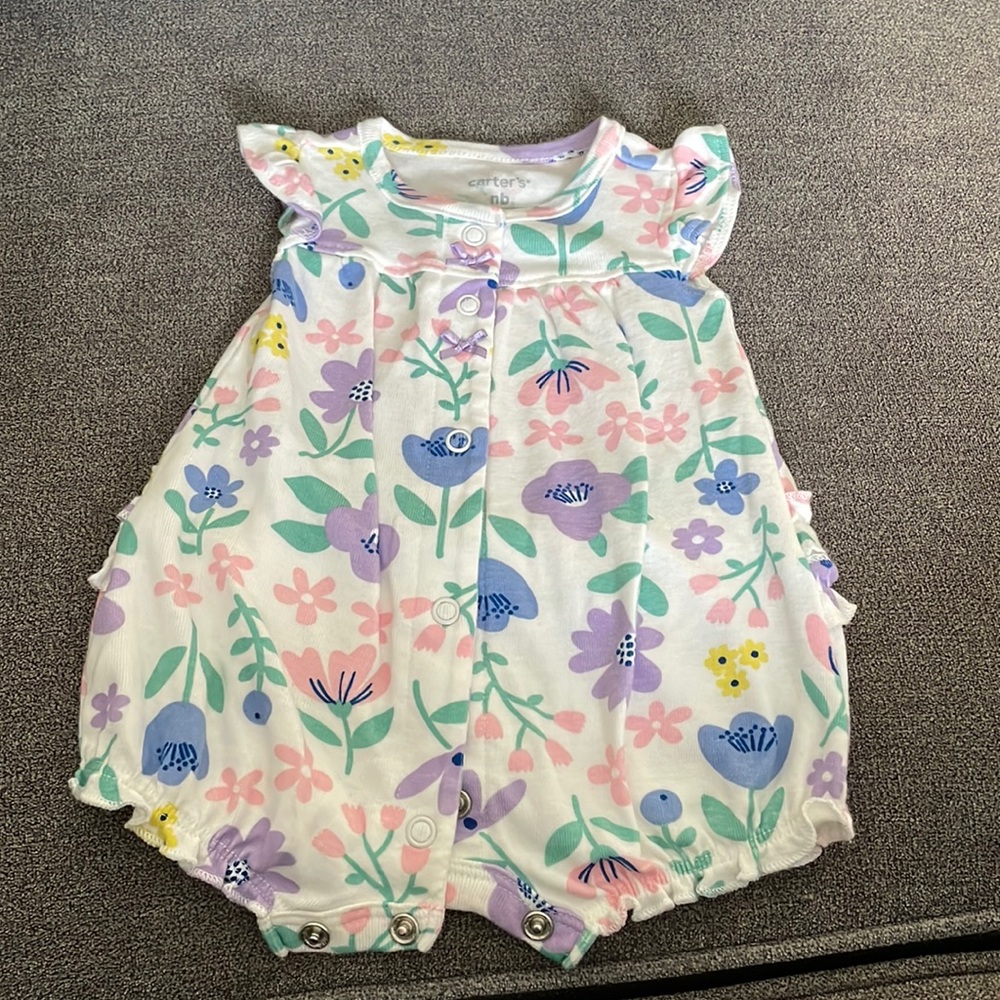 Carter’s NB Floral Jumper